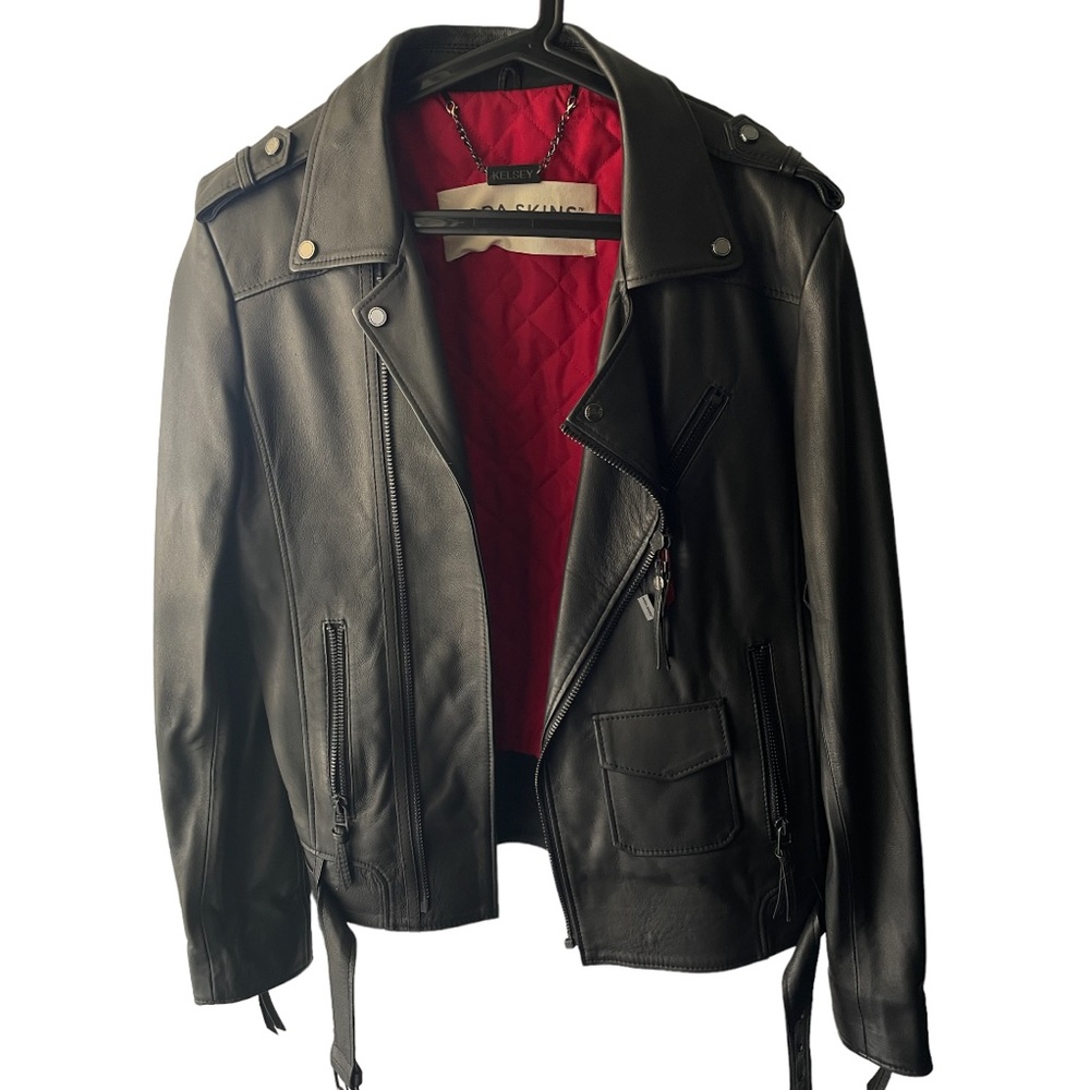Punk Goth Alt BODA SKINS LEATHER JACKET - KELSEY NWT RARE FIND